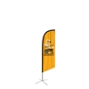 Feather Flag Outdoor Medium Angled Banners
