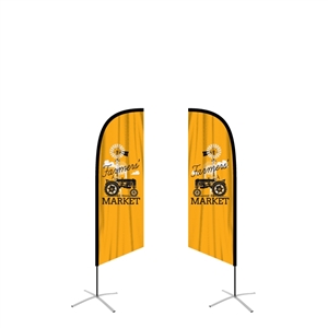 ffmang2 double-sided feather flag