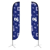 Feather Flag extra large convex dye-sublimation double sided