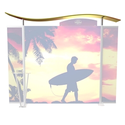 Custom Dye-Sublimation Wave Top Cover