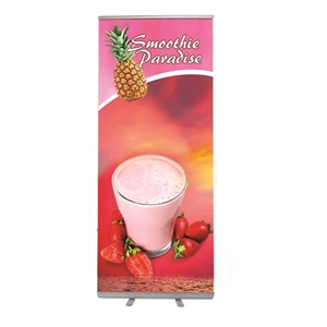 RBS34EV Economy Banner Stand with Vinyl Graphic