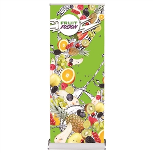 Raindrop Banner Stand with Fabric Graphic
