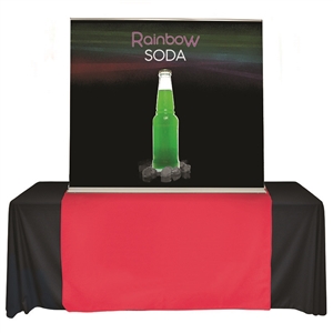 rbsc60 table top banner stand 60 x 60 graphic