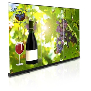 Premium Retractable Banner Stand Back Wall