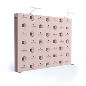 10ft Tension Fabric Pop-Up Trade Show Display